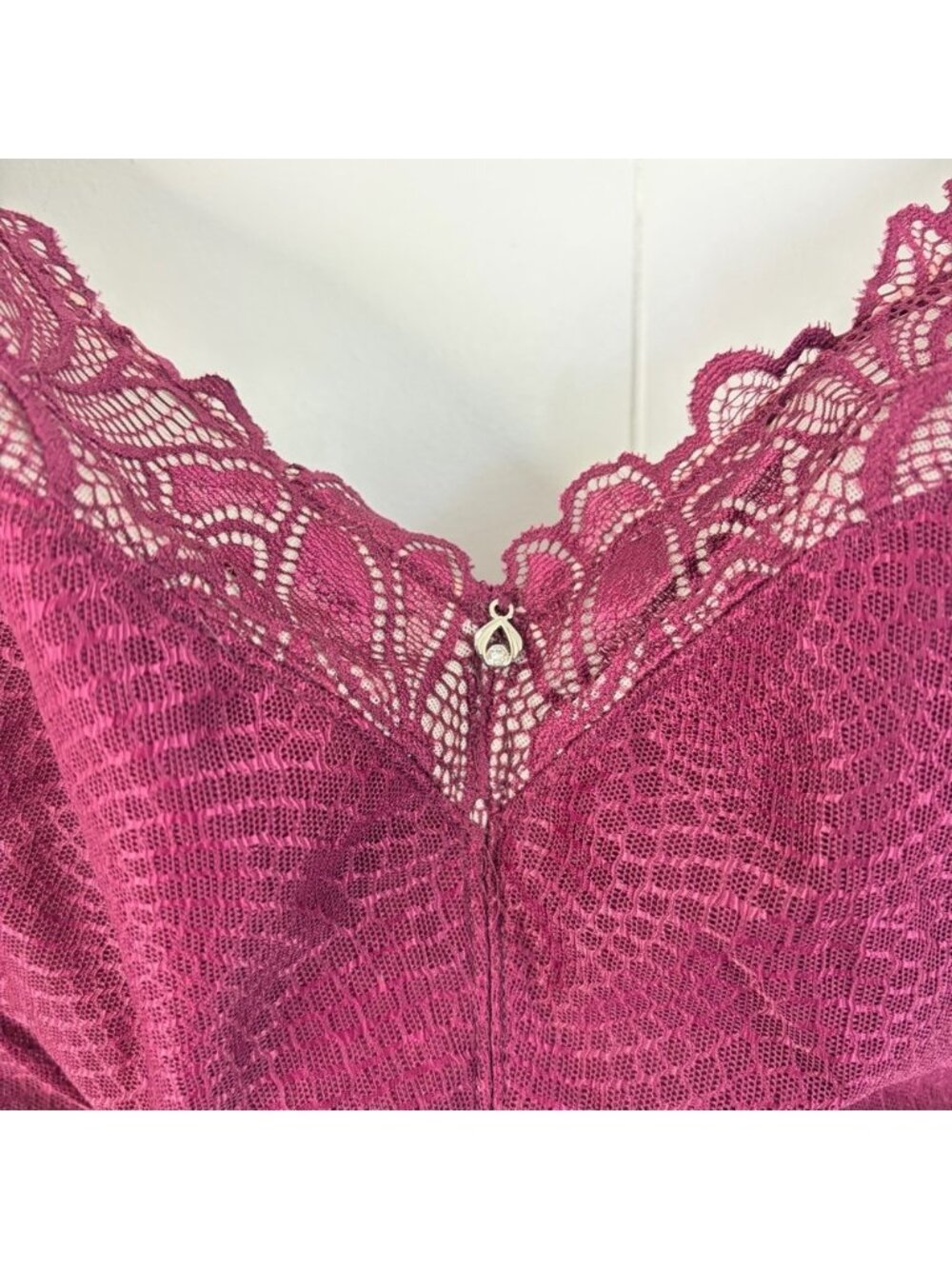 Fantasie Memoir Soft Cup Wireless Bra FL3022 Black Cherry Wire Free size 30J - Picture 4 of 6